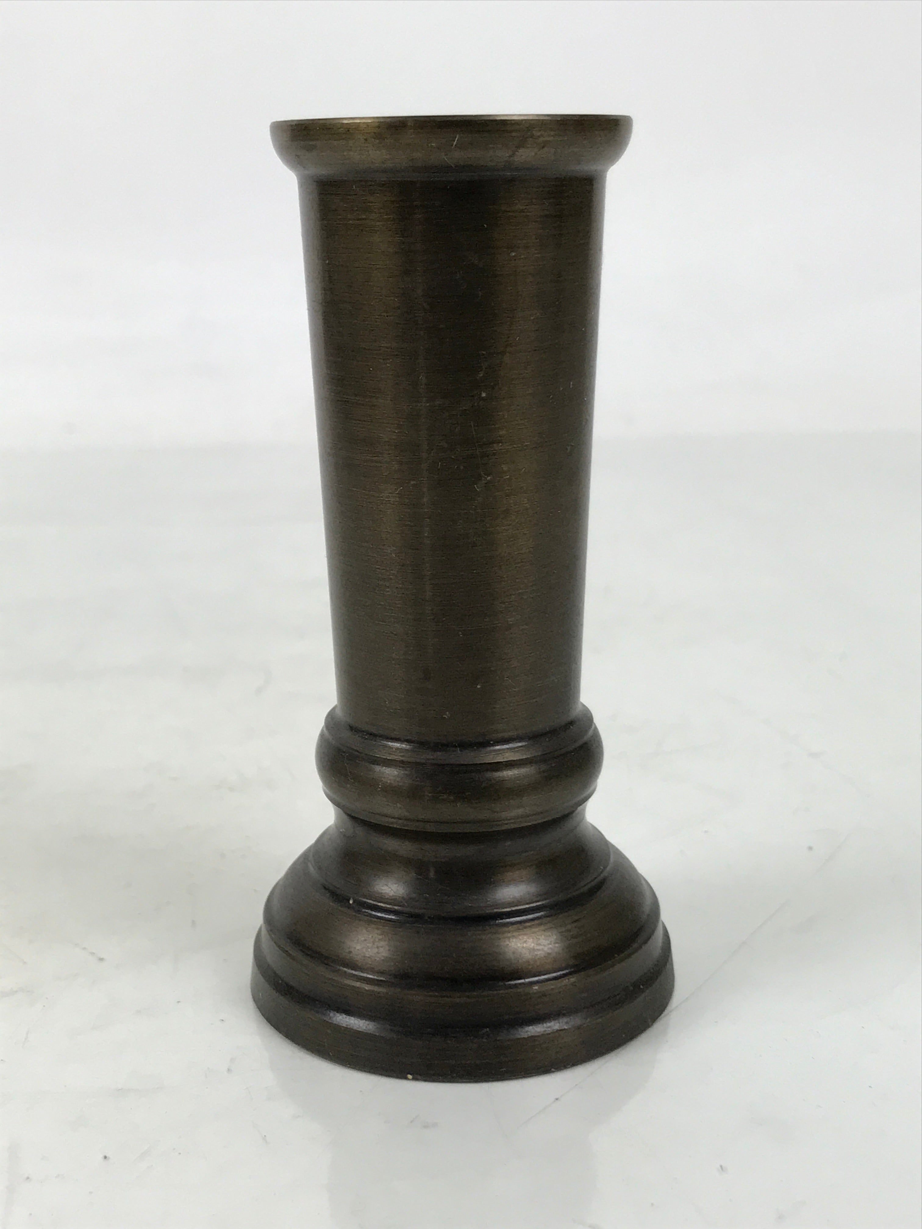 Japanese Buddhist Altar Fitting Bronze Metal Incense Holder Vtg Senkousashi BA73
