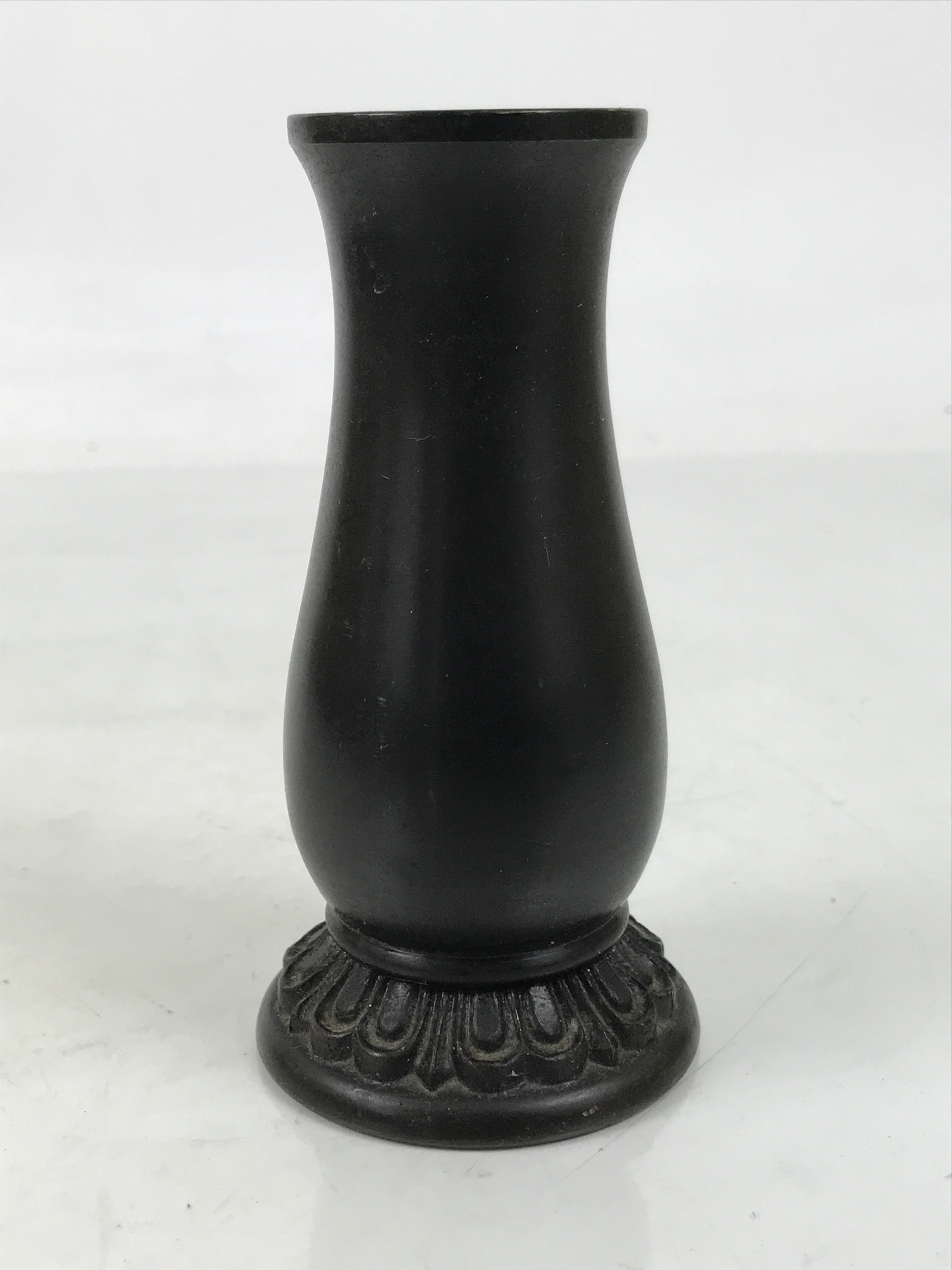 Japanese Buddhist Altar Fitting Bronze Metal Incense Holder Vtg Senkousashi BA73