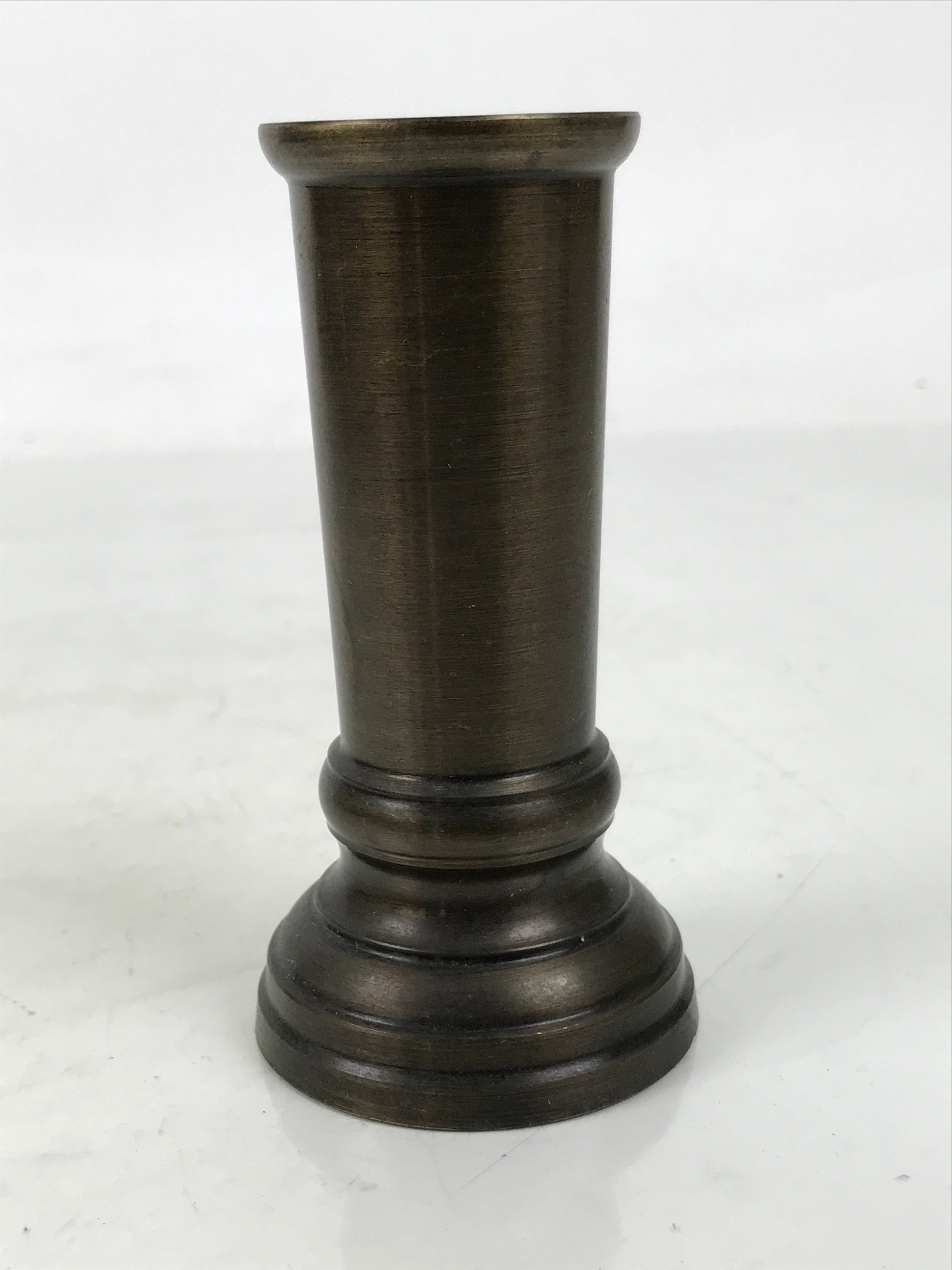 Japanese Buddhist Altar Fitting Bronze Metal Incense Holder Vtg Senkousashi BA73