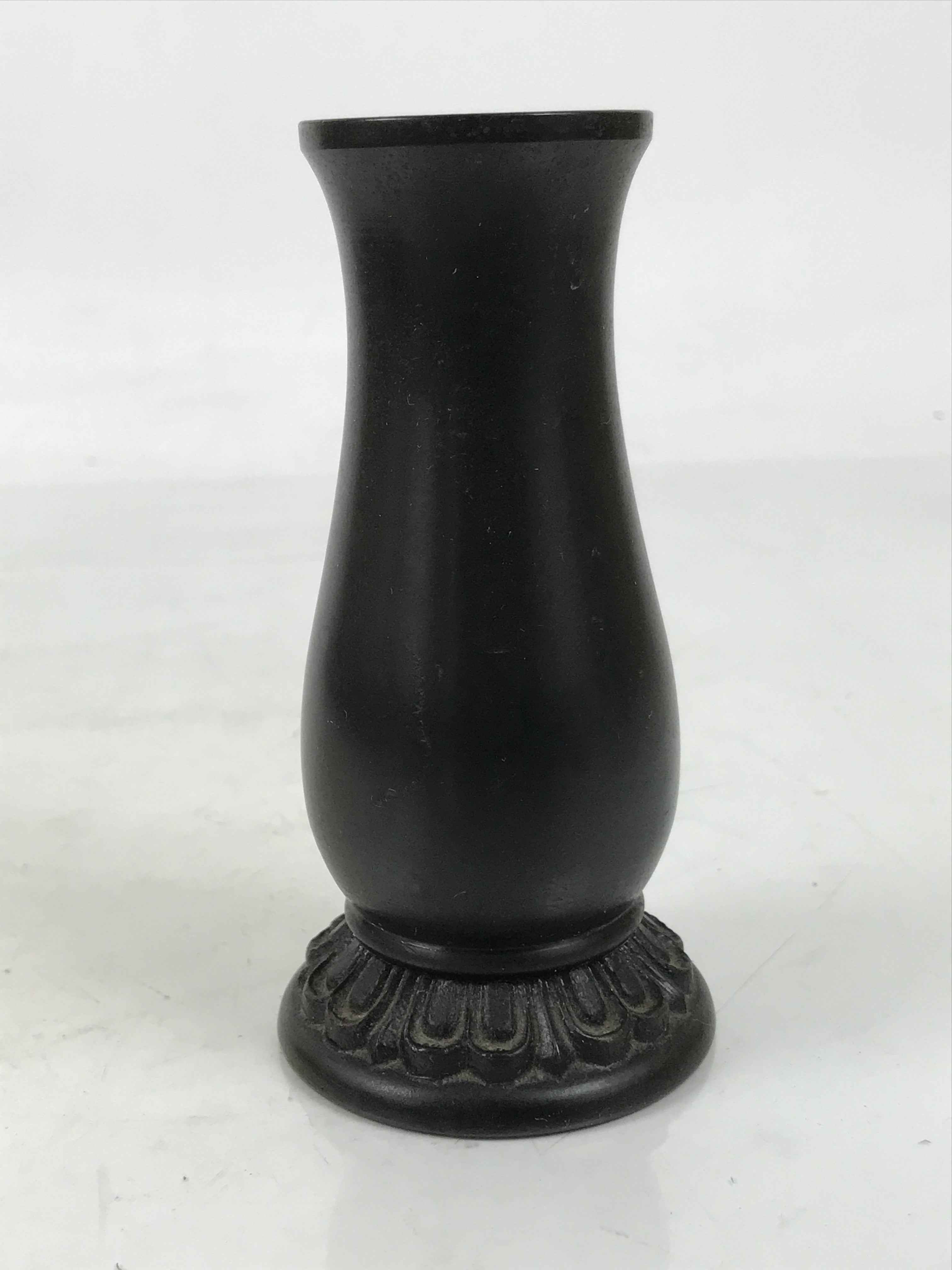 Japanese Buddhist Altar Fitting Bronze Metal Incense Holder Vtg Senkousashi BA73