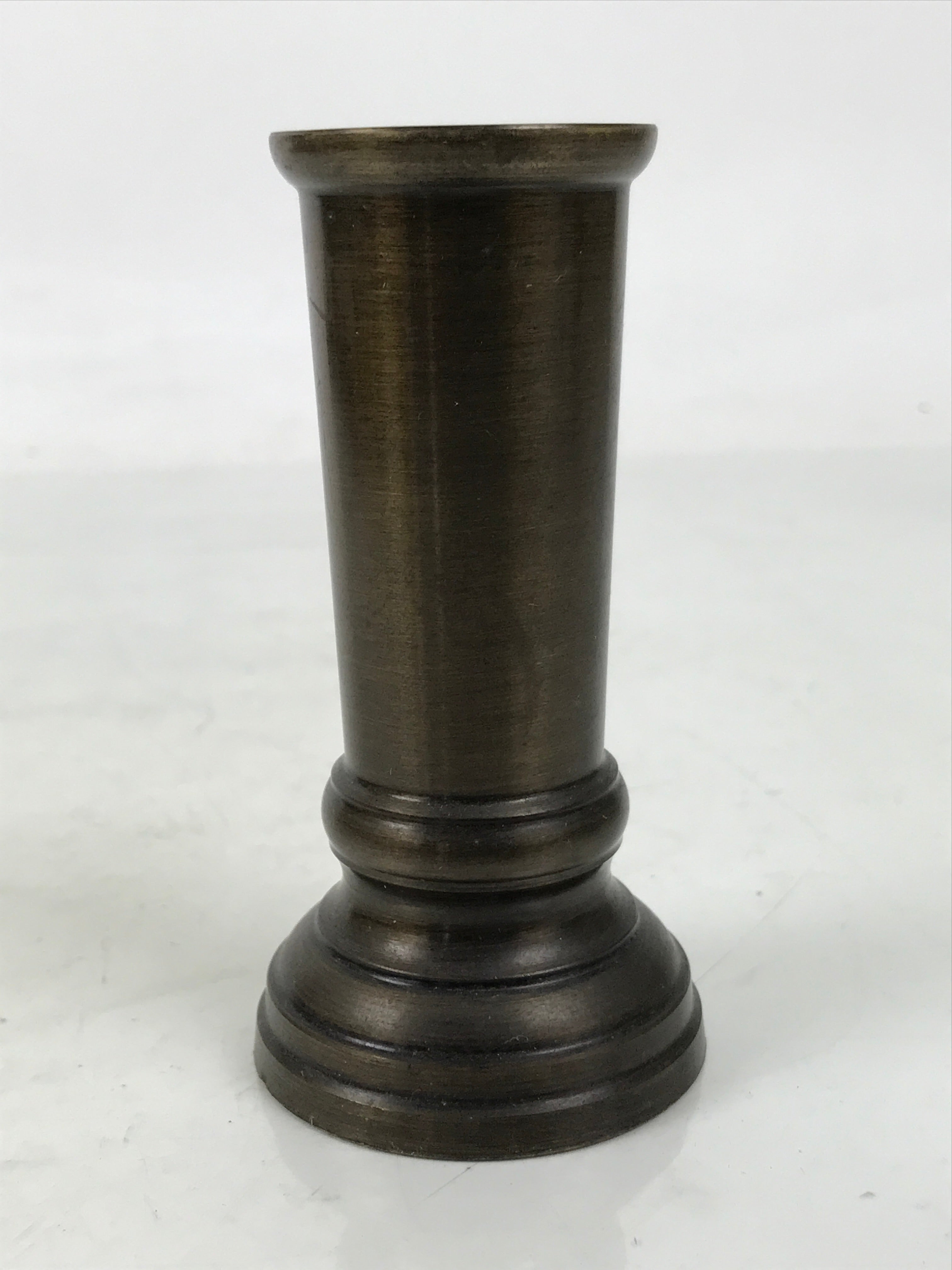 Japanese Buddhist Altar Fitting Bronze Metal Incense Holder Vtg Senkousashi BA73