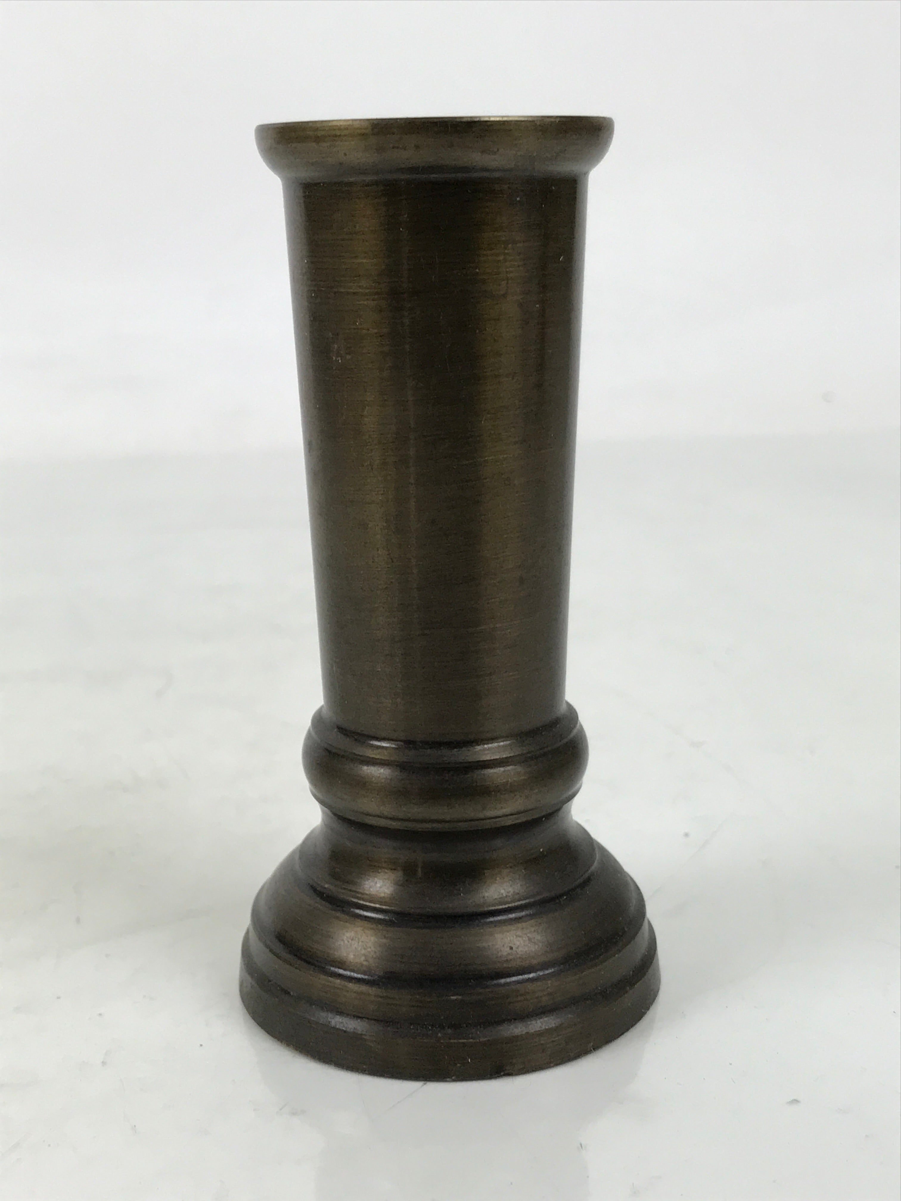 Japanese Buddhist Altar Fitting Bronze Metal Incense Holder Vtg Senkousashi BA73