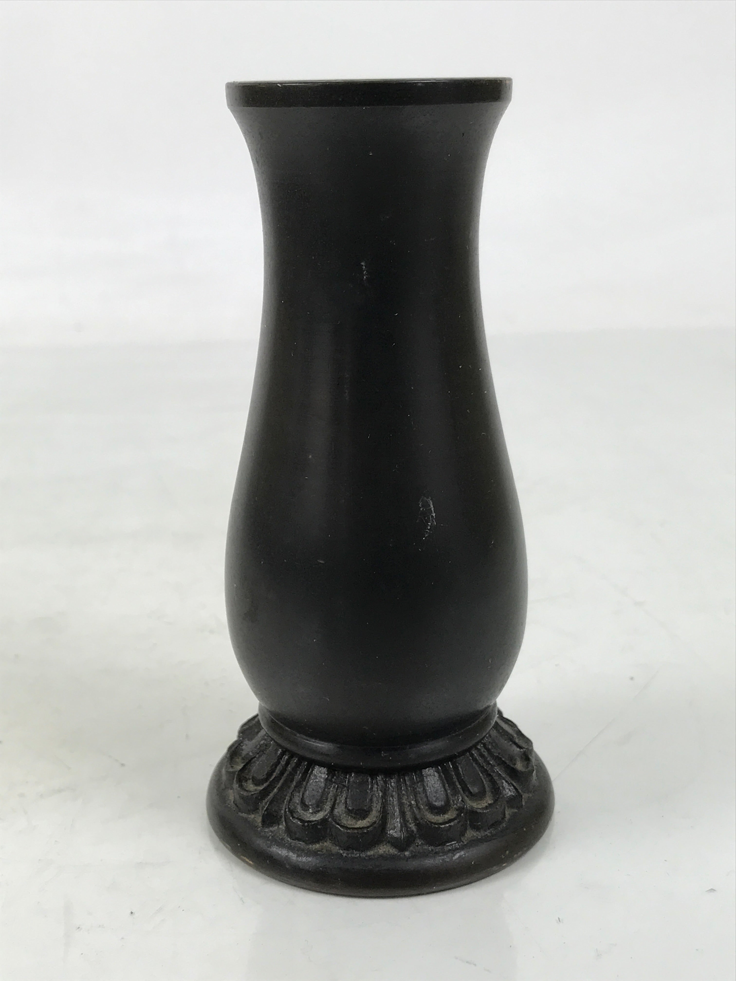 Japanese Buddhist Altar Fitting Bronze Metal Incense Holder Vtg Senkousashi BA73