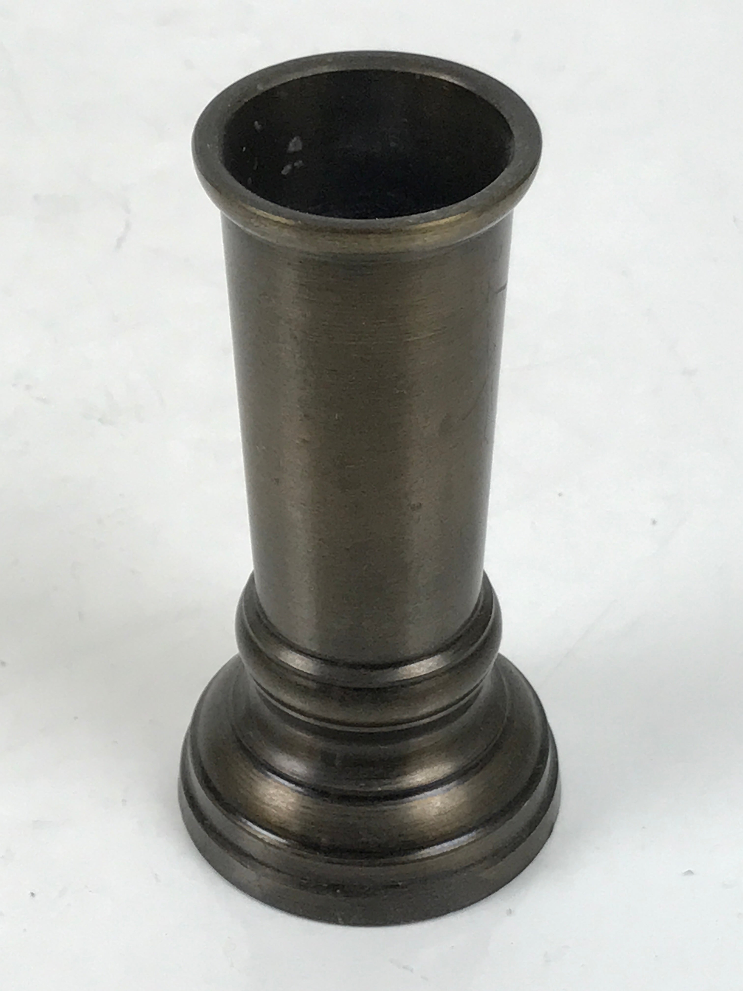 Japanese Buddhist Altar Fitting Bronze Metal Incense Holder Vtg Senkousashi BA73