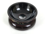 Japanese Buddhist Altar Fitting Bronze Orin Bell Singing Bowl Resin Stand BA905