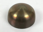 Japanese Buddhist Altar Fitting Bronze Orin Bell Singing Bowl Resin Stand BA905