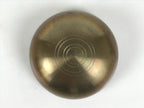 Japanese Buddhist Altar Fitting Bronze Orin Bell Singing Bowl Resin Stand BA905