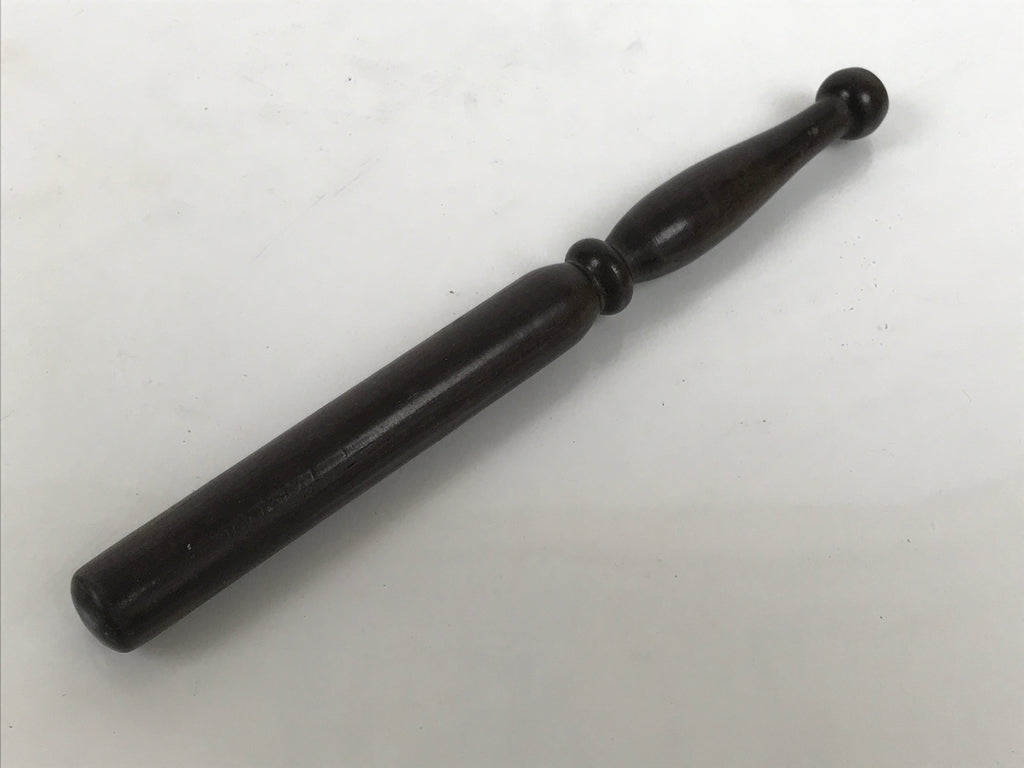 Japanese Buddhist Altar Fitting Bronze Orin Bell Singing Bowl Wood Stand BA902