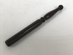 Japanese Buddhist Altar Fitting Bronze Orin Bell Singing Bowl Wood Stand BA902