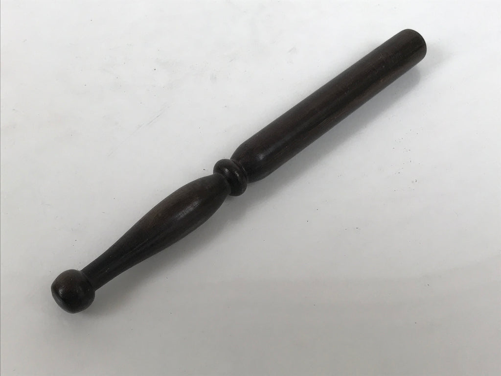 Japanese Buddhist Altar Fitting Bronze Orin Bell Singing Bowl Wood Stand BA902