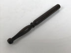 Japanese Buddhist Altar Fitting Bronze Orin Bell Singing Bowl Wood Stand BA902