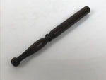 Japanese Buddhist Altar Fitting Bronze Orin Bell Singing Bowl Wood Stand BA902