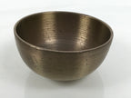 Japanese Buddhist Altar Fitting Bronze Orin Bell Singing Bowl Wood Stand BA902