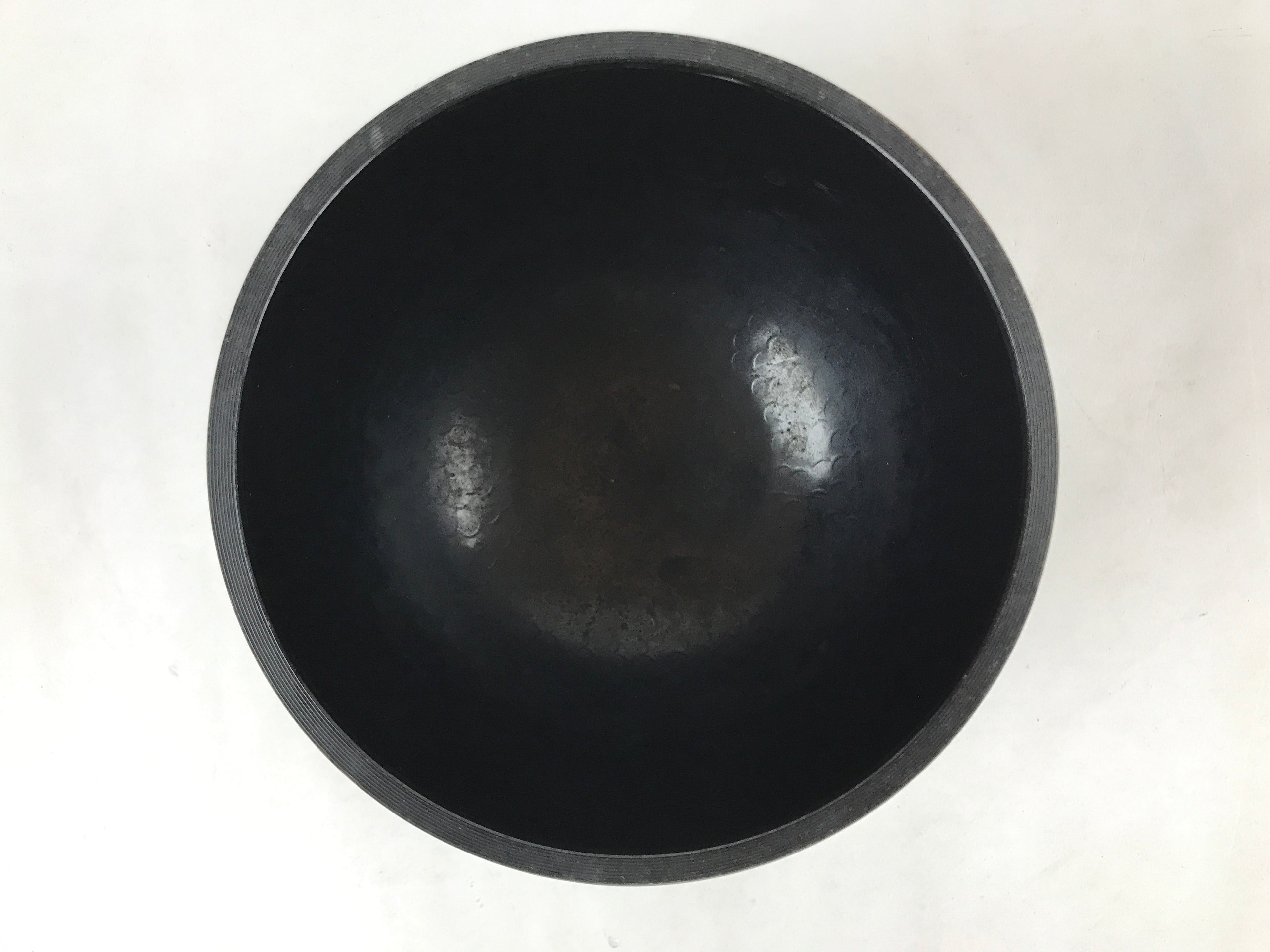 Japanese Buddhist Altar Fitting Bronze Orin Bell Vtg Singing Bowl Pillow BA246