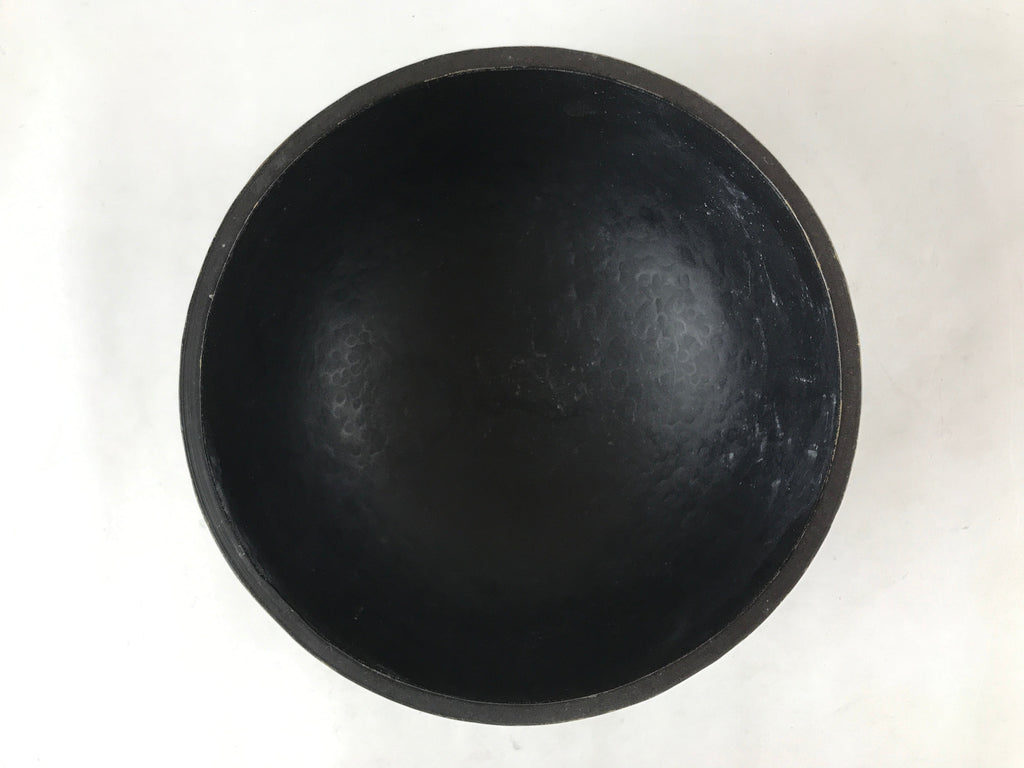 Japanese Buddhist Altar Fitting Bronze Orin Bell Vtg Singing Bowl Pillow BA247