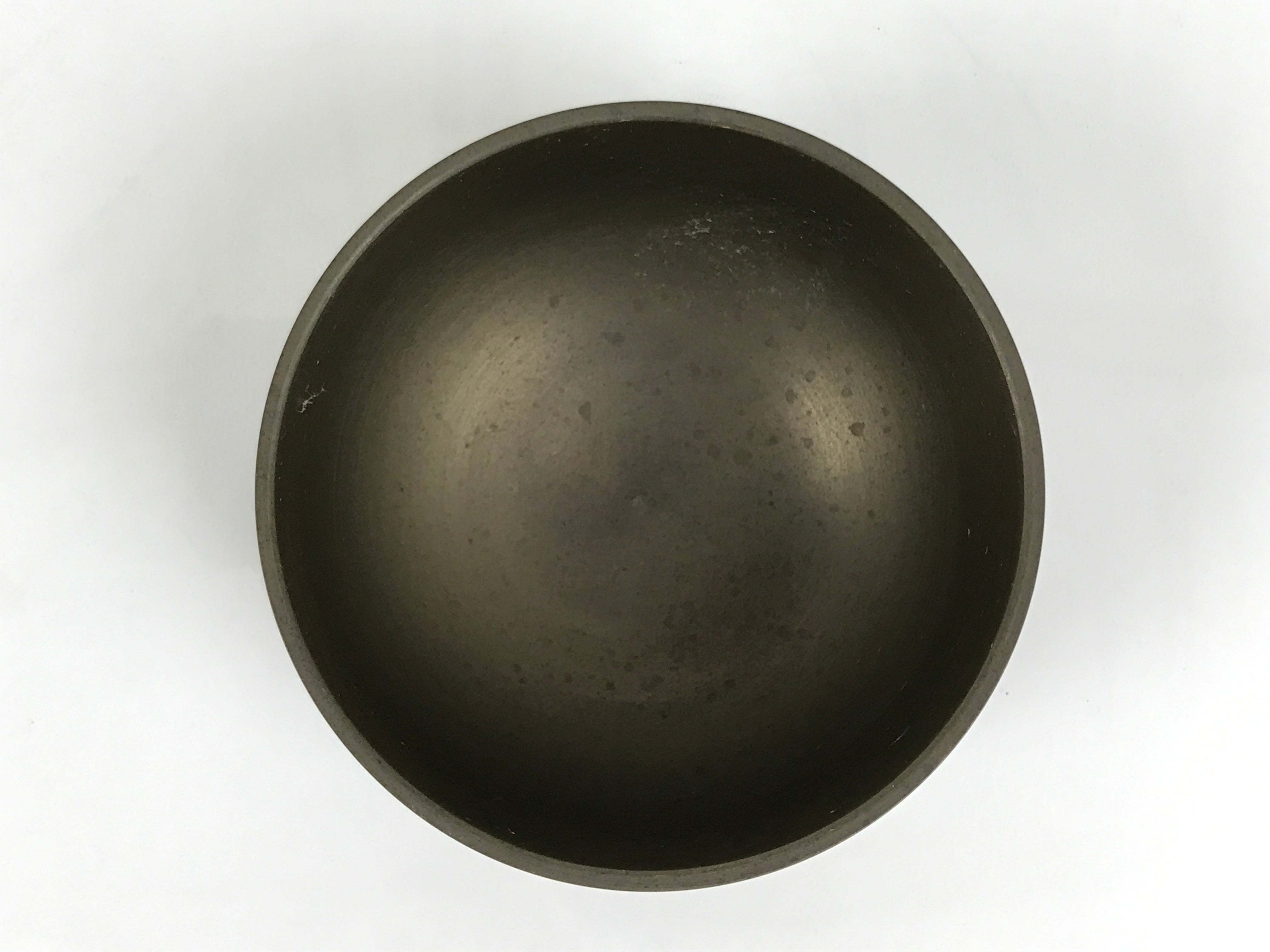 Japanese Buddhist Altar Fitting Bronze Orin Bell Vtg Singing Bowl Pillow BA819