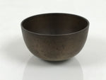 Japanese Buddhist Altar Fitting Bronze Orin Bell Vtg Singing Bowl Pillow BA820