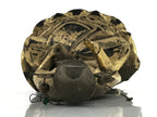 Japanese Buddhist Altar Fitting Buddha Vtg Lacquered Wood Gold Gilt BA411