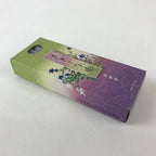 Japanese Buddhist Altar Fitting Candle Set Vtg White Purple Rosoku 6.5 cm BU985