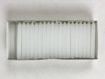 Japanese Buddhist Altar Fitting Candle Set White Nippon Kodo Rosoku 6cm BU980