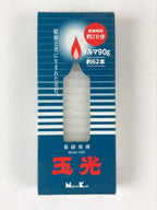 Japanese Buddhist Altar Fitting Candle Set White Nippon Kodo Rosoku 6cm BU982