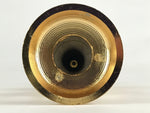 Japanese Buddhist Altar Fitting Candle Stand Brass Shokudai Butsudan Gold BU911