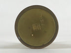 Japanese Buddhist Altar Fitting Candle Stand Vtg Brass Shokudai Gold BA21
