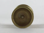 Japanese Buddhist Altar Fitting Candle Stand Vtg Brass Shokudai Gold BA22