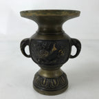 Japanese Buddhist Altar Fitting Copper Flower Vase Kacho Hanatate Butsugu BA584