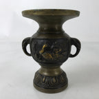 Japanese Buddhist Altar Fitting Copper Flower Vase Kacho Hanatate Butsugu BA584