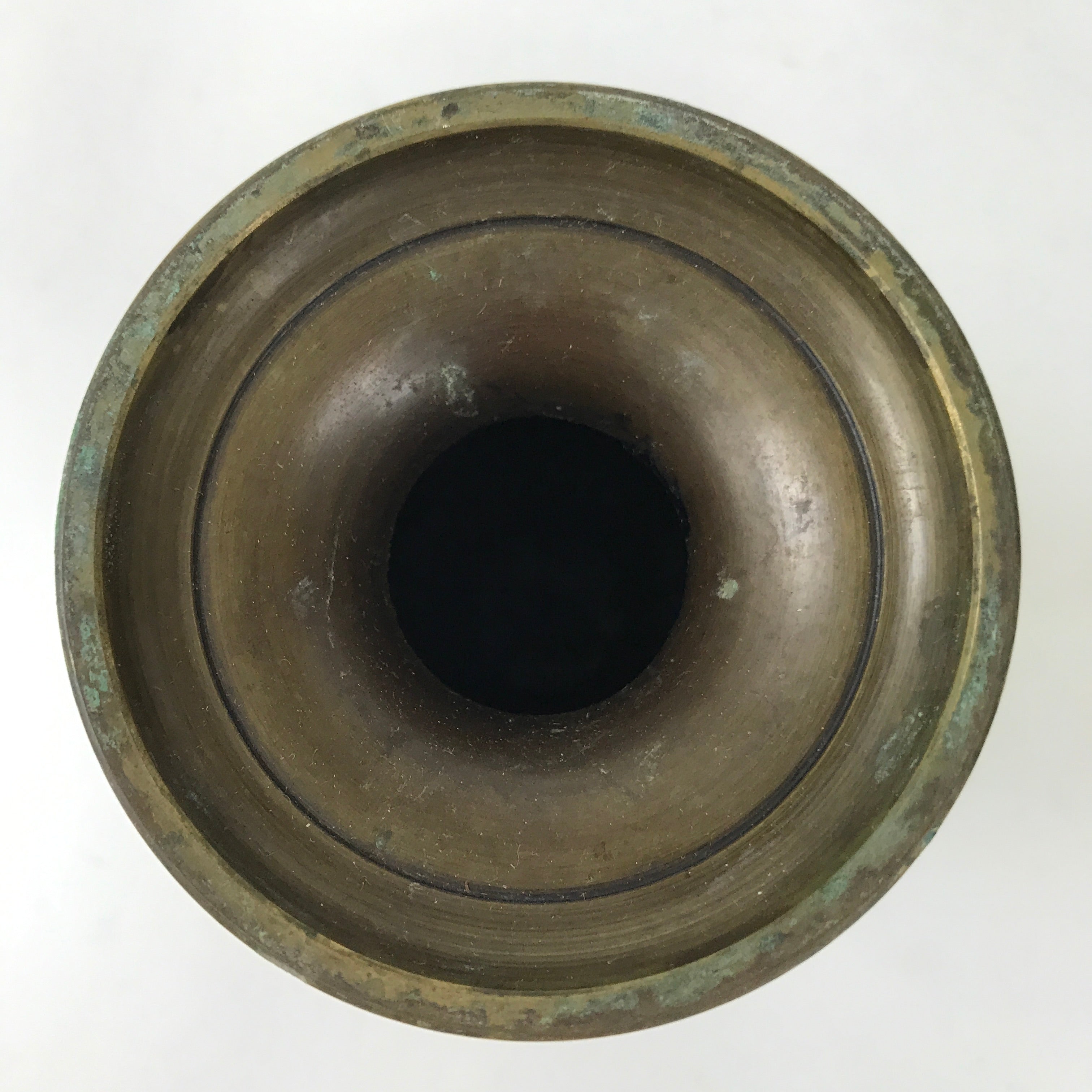 Japanese Buddhist Altar Fitting Copper Flower Vase Kacho Hanatate Butsugu BA584