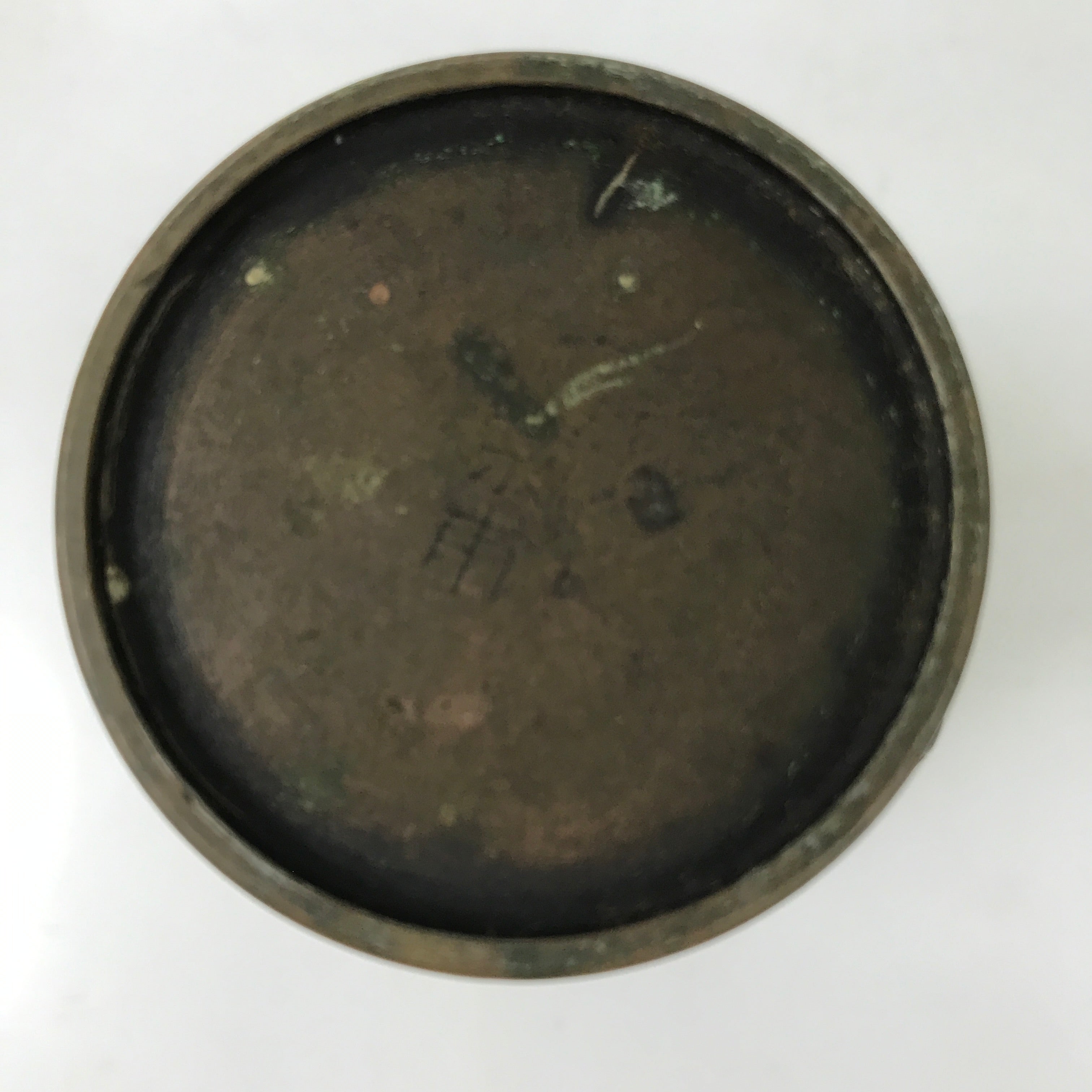 Japanese Buddhist Altar Fitting Copper Flower Vase Kacho Hanatate Butsugu BA584