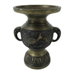 Japanese Buddhist Altar Fitting Copper Flower Vase Kacho Hanatate Butsugu BA584