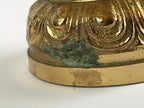 Japanese Buddhist Altar Fitting Flower Vase Vtg Flower Stand Brass Hanatate Kabi