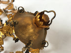 Japanese Buddhist Altar Fitting Hanging Lantern Brass Yoraku Vtg Butsugu BA216