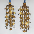 Japanese Buddhist Altar Fitting Hanging Lantern Brass Yoraku Vtg Butsugu BA216