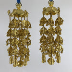 Japanese Buddhist Altar Fitting Hanging Lantern Resin Yoraku Vtg Butsugu BA349