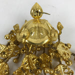 Japanese Buddhist Altar Fitting Hanging Lantern Resin Yoraku Vtg Butsugu BA349