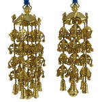 Japanese Buddhist Altar Fitting Hanging Lantern Resin Yoraku Vtg Butsugu BA349