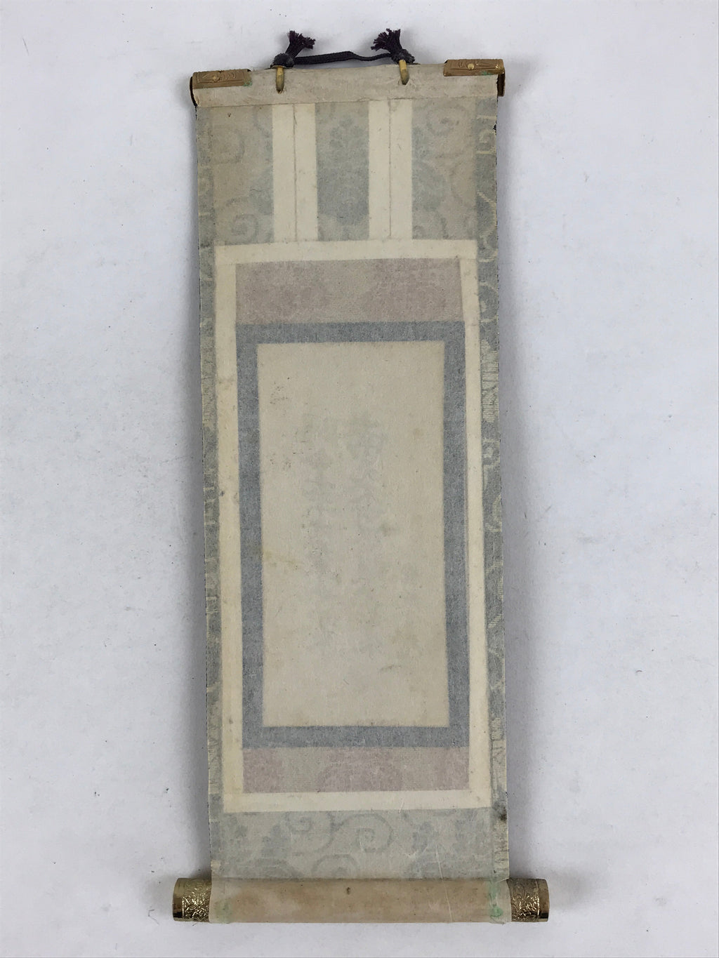 Japanese Buddhist Altar Fitting Hanging Scroll Vtg Jodoshinshu Butsudan BU987