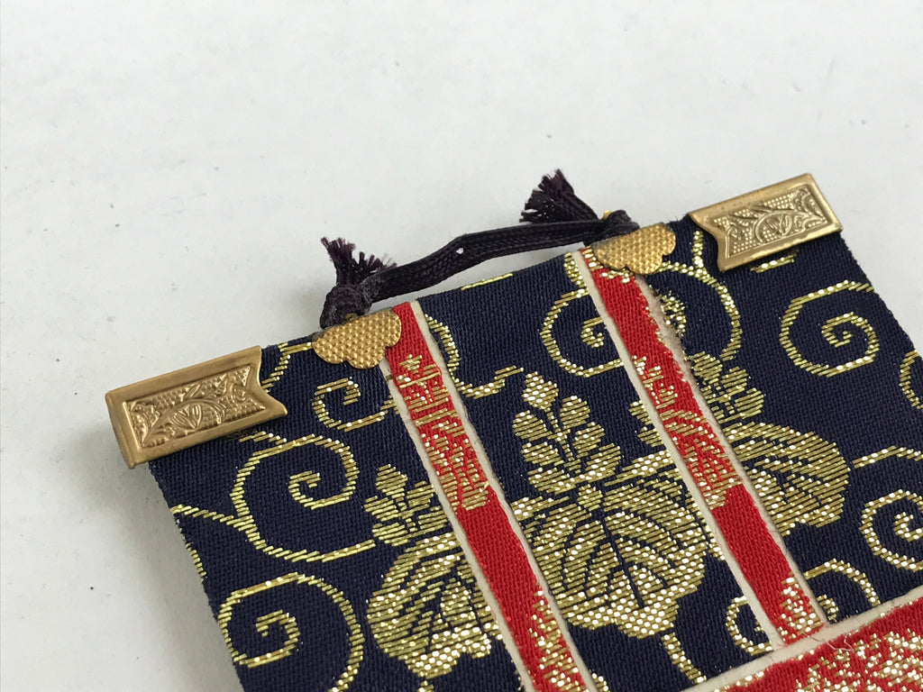 Japanese Buddhist Altar Fitting Hanging Scroll Vtg Jodoshinshu Butsudan BU987