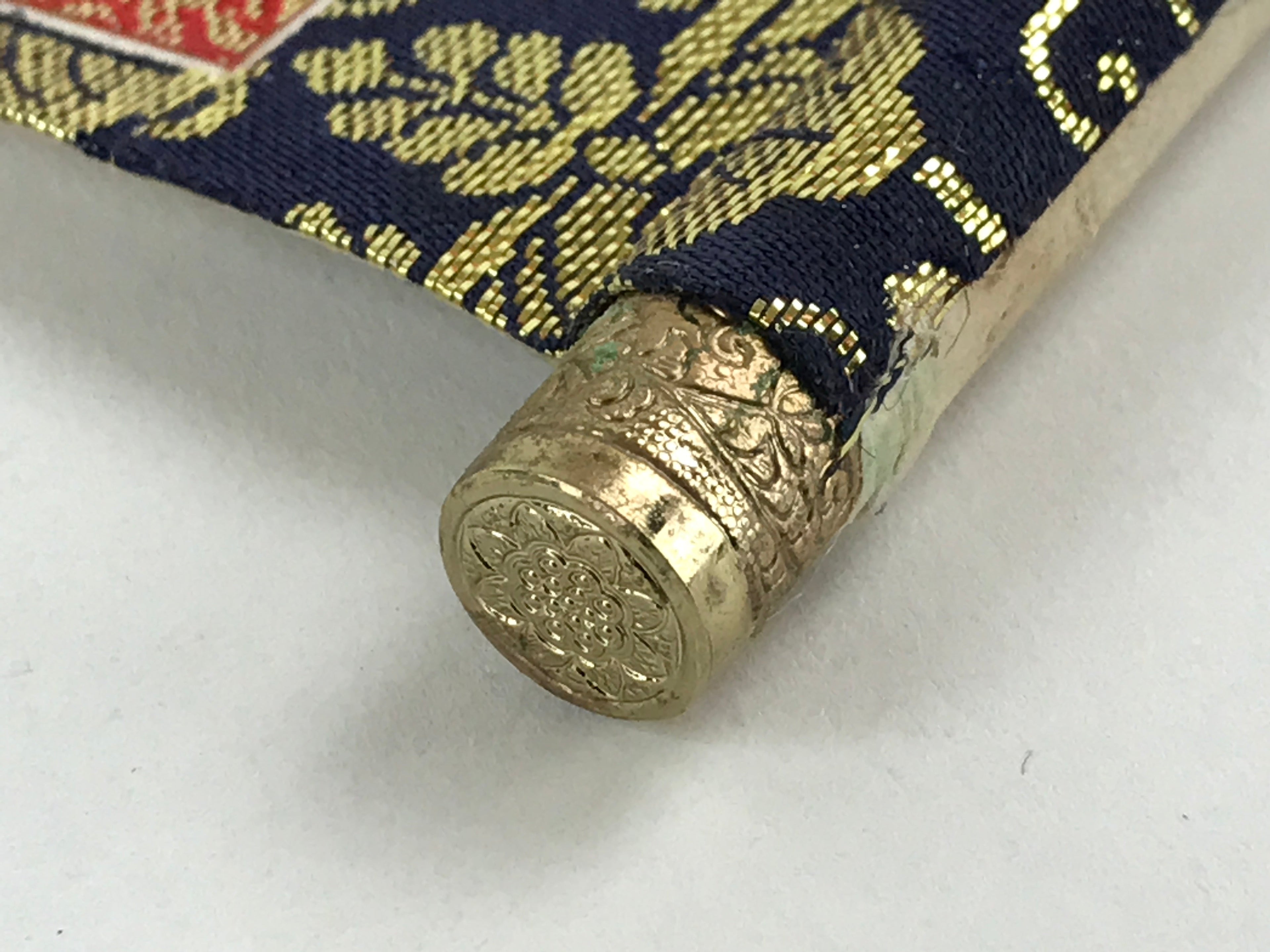Japanese Buddhist Altar Fitting Hanging Scroll Vtg Jodoshinshu Butsudan BU987