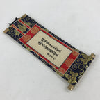 Japanese Buddhist Altar Fitting Hanging Scroll Vtg Jodoshinshu Butsudan BU987