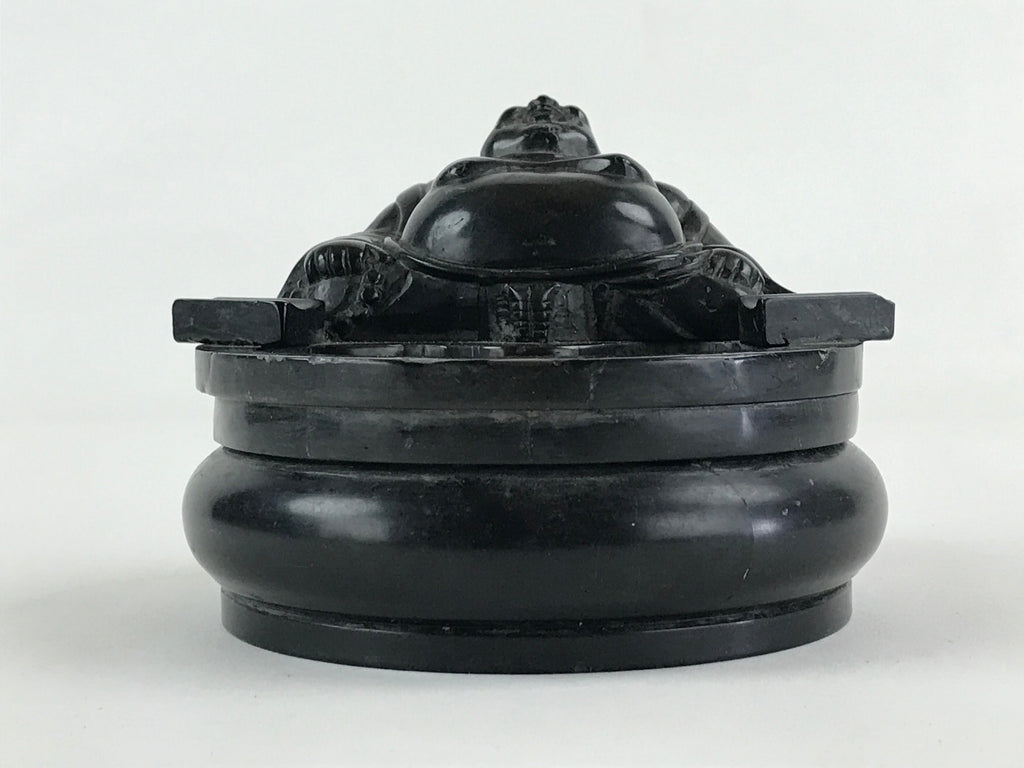 Japanese Buddhist Altar Fitting Incense Burner Koro Black Buddha BA39