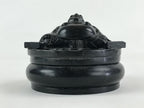 Japanese Buddhist Altar Fitting Incense Burner Koro Black Buddha BA39