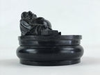 Japanese Buddhist Altar Fitting Incense Burner Koro Black Buddha BA39