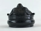 Japanese Buddhist Altar Fitting Incense Burner Koro Black Buddha BA39
