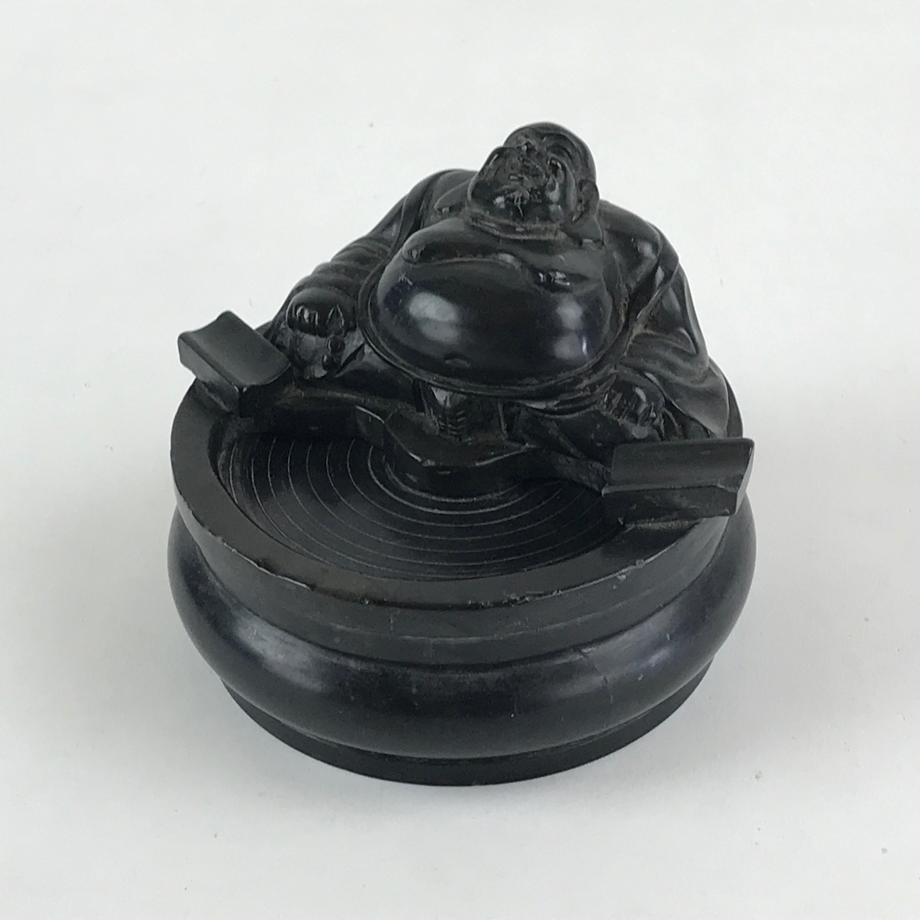 Japanese Buddhist Altar Fitting Incense Burner Koro Black Buddha BA39