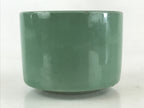 Japanese Buddhist Altar Fitting Incense Burner Vtg Light Green glaze Koro Butsug