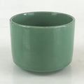 Japanese Buddhist Altar Fitting Incense Burner Vtg Light Green glaze Koro Butsug